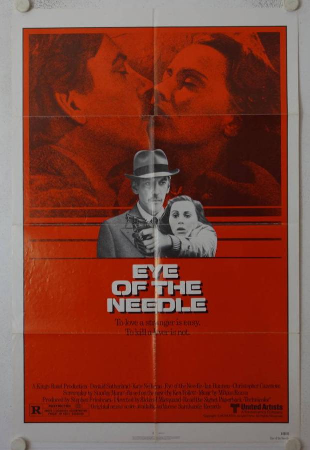 Eye of the Needle original release US Onesheet movie poster